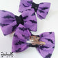 Spooky Cutie Bats Hair Bow Pin & Clip (Medium Size)