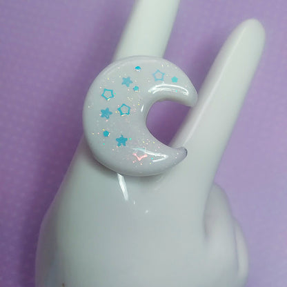 Magical Moon Ring (Twinkle White)