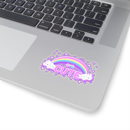 Rainbow Cute Magic Kiss-Cut Sticker