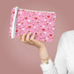 Sweet Feelings Pink Fancy Clutch Bag
