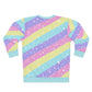 Cosmic Rainbow Unisex Polyester Cotton Sweatshirt