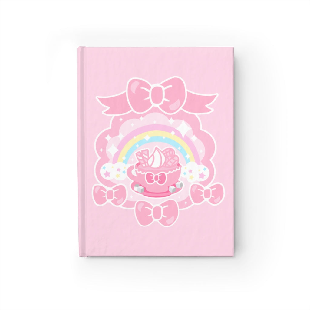 Teatime Fantasy Hardcover Journal Blank Pages