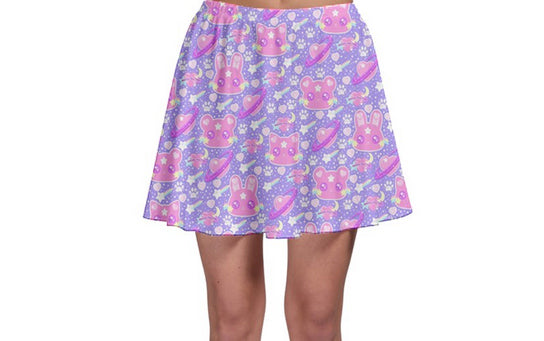 Cosmic Cuties Iris Skater Skirt [Made To Order]
