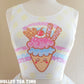 Ice Cream Picnic Crop Top [Made To Order]
