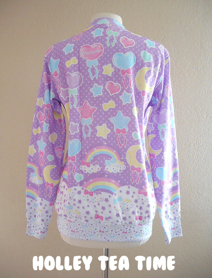 Pastel Party Lavender Women's Sweatshirt [made to order]