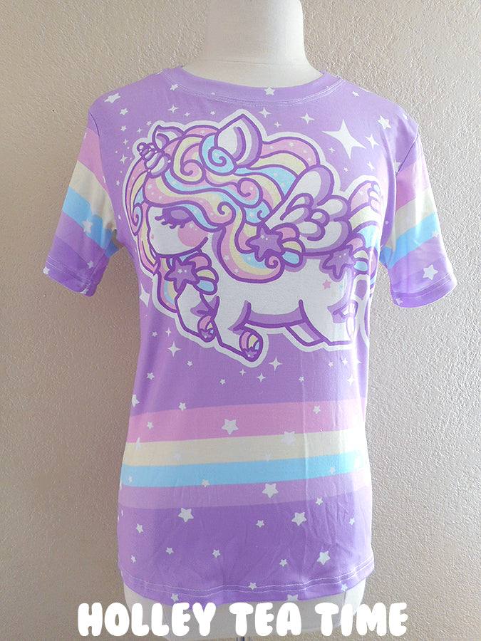 Magical Stardust Unicorn - Alicorn women's all over print t-shirt [made to order]