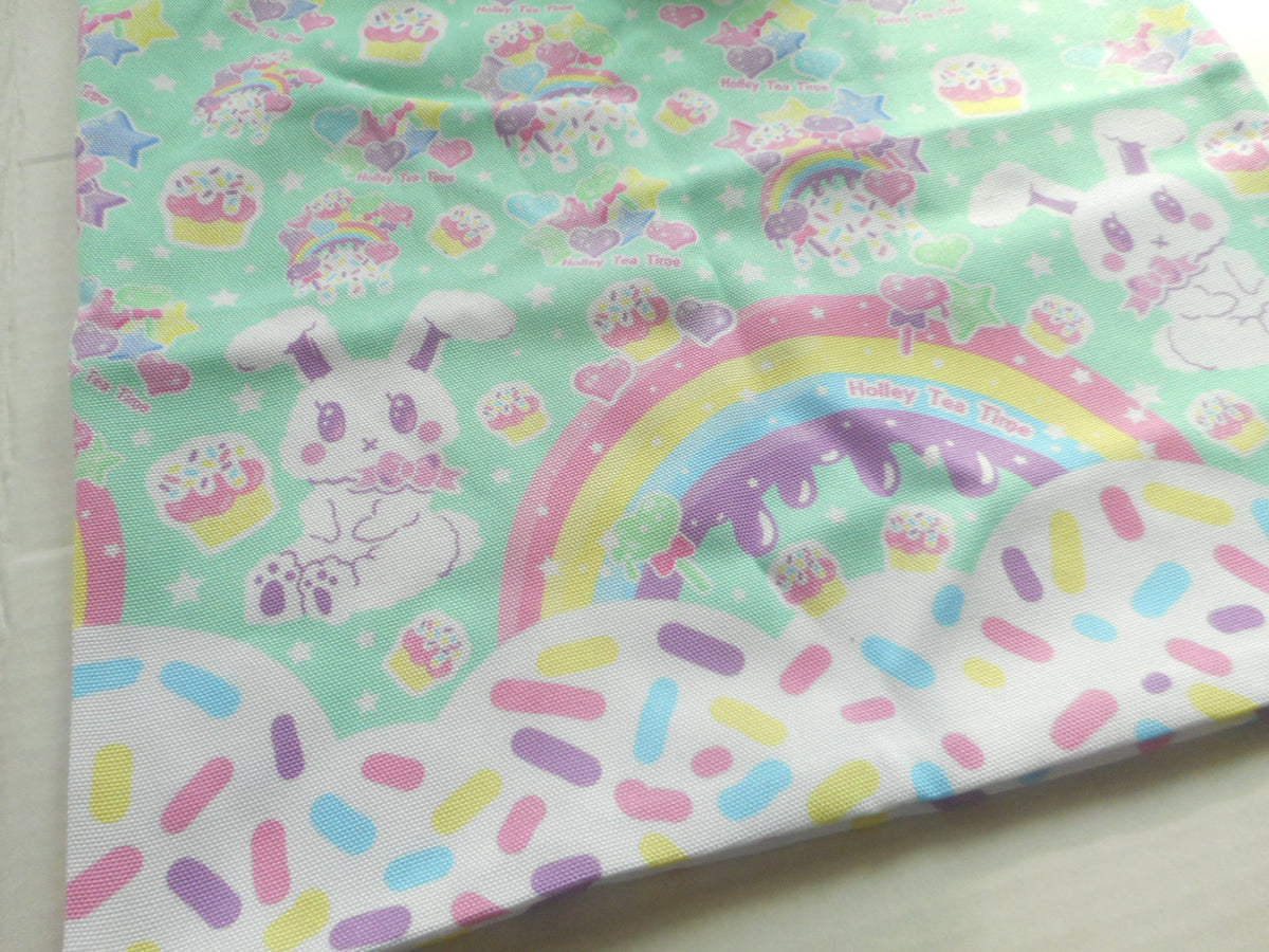 Rainbow Sweets Mint Tote Bag [Made To Order]