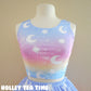 Magical Fairy Time - Rainbow Sunset Crop Top [Made To Order]