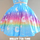 Magical Fairy Time - Rainbow Sunny Day Skater Skirt [Made To Order]