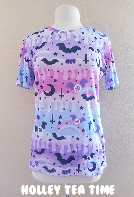Dripping Sky women's all over print t-shirt [made to order]