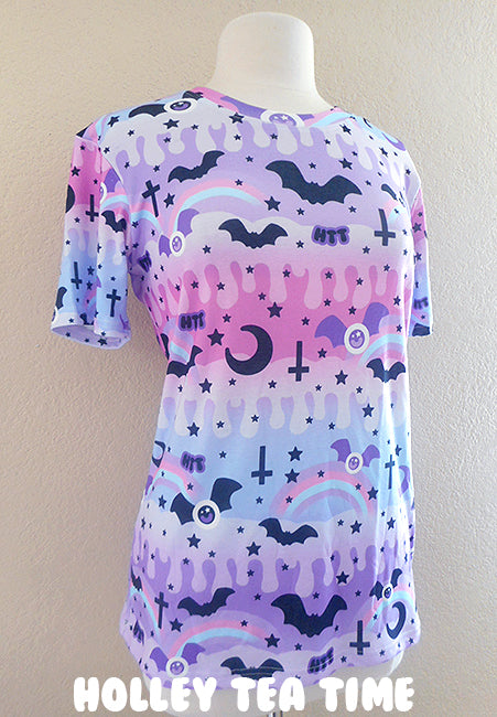 Dripping Sky women's all over print t-shirt [made to order]
