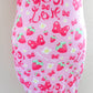 Strawberry Ribbon Bodycon Dress [made to order