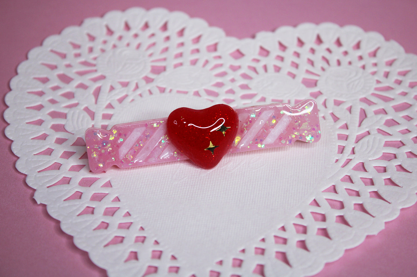 Lovely Heart Sweet Candy Hair Clip