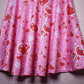 Sweet Feelings Pink Skater Dress [Made To Order]
