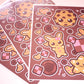 Kawaii Cookies (8.5" x 11" Art Print)