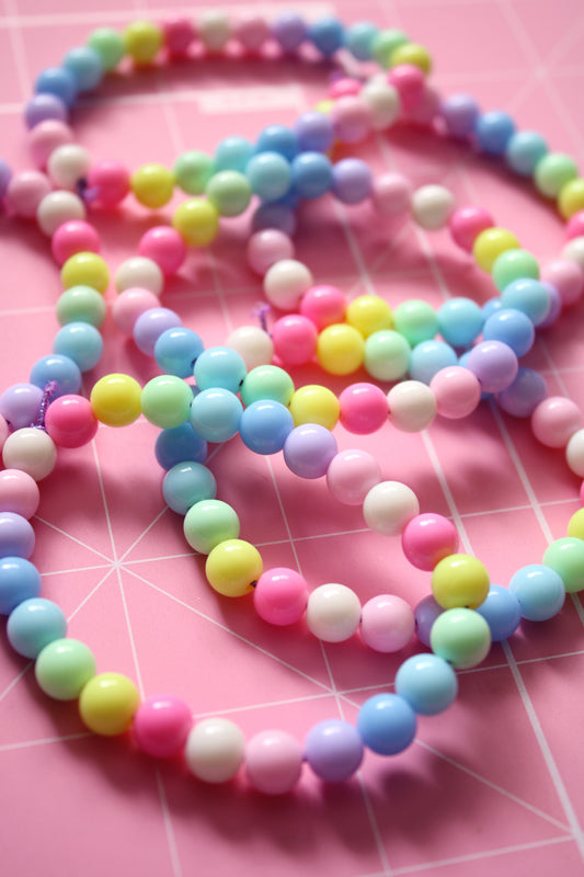 Rainbow Bubblegum Candy Bracelet