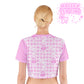 Sparkle Sweets Cotton Crop Top [made to order]