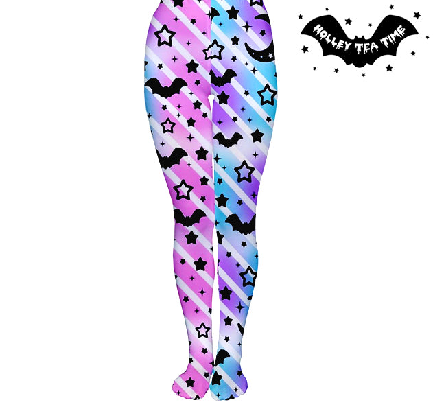 Creepy Cute Stripes Tights [made to order]