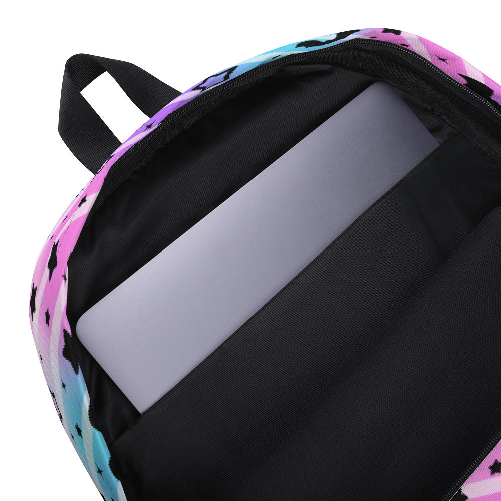 Creepy Cute Stripes Backpack
