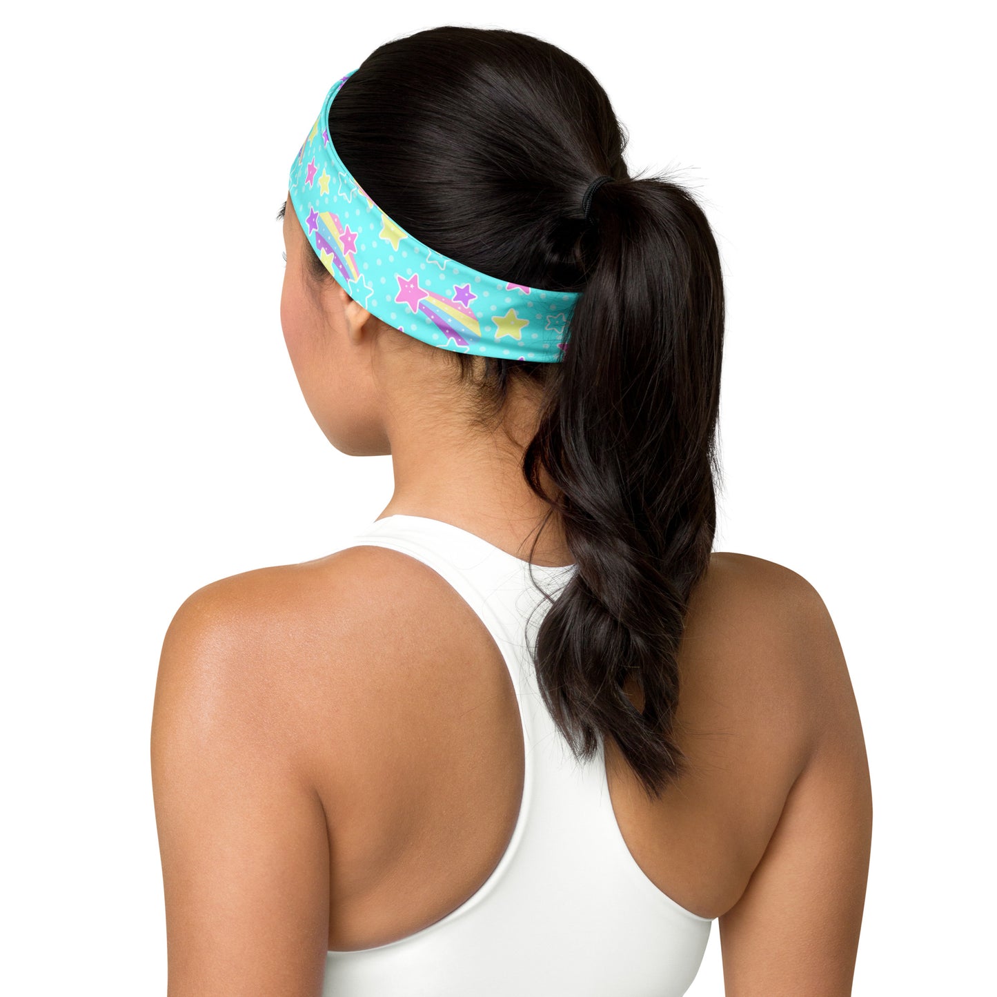 Starry Party Blue Stretchable Headband