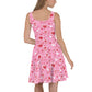 Sweet Feelings Pink Skater Dress
