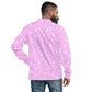 Starry Glitter Pink Unisex Bomber Jacket