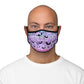 Dripping Sky Fitted Polyester Face Mask