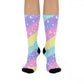 Cosmic Rainbow Crew Socks