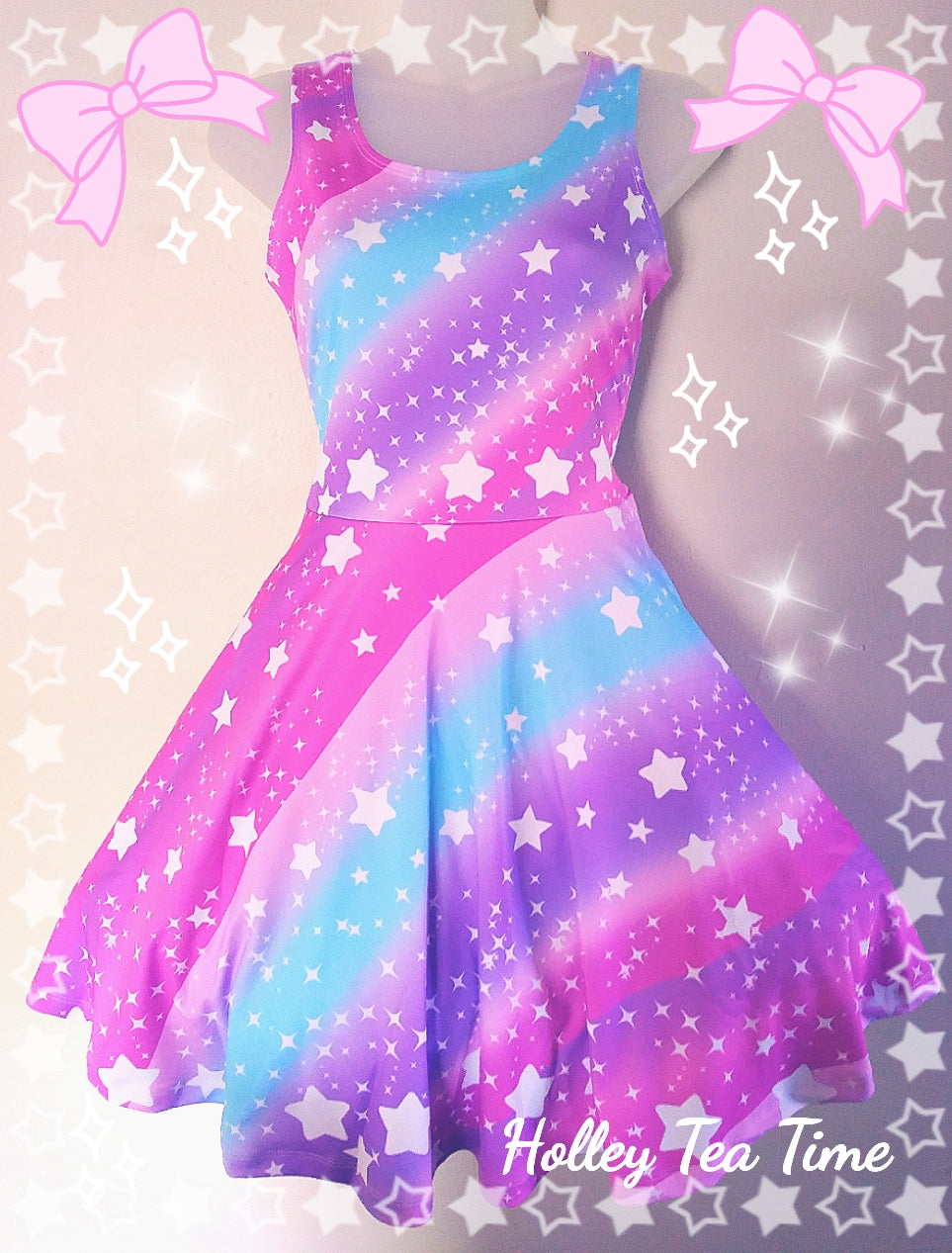 Galactic wish skater dress [made to order]