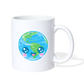 Kawaii Earth Coffee/Tea Mug [SPOD] - white