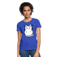 Marshmallow Kitty Women's T-Shirt - royal blue