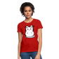 Marshmallow Kitty Women's T-Shirt - red
