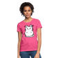 Marshmallow Kitty Women's T-Shirt - heather pink