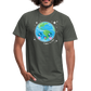 Kawaii Earth Unisex Jersey T-Shirt - asphalt