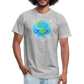 Kawaii Earth Unisex Jersey T-Shirt - heather gray