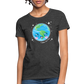 Kawaii Earth Women's T-Shirt - heather black