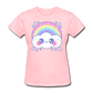 Happy Rainbow Cloud Women's T-Shirt - pink