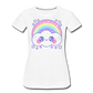 Happy Rainbow Cloud Women’s Premium T-Shirt - white