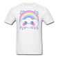 Happy Rainbow Cloud Unisex Classic T-Shirt - white