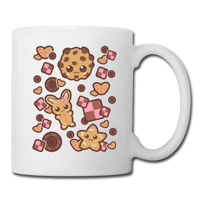 Kawaii Cookies Coffee/Tea Mug - white