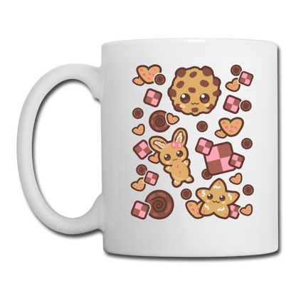Kawaii Cookies Coffee/Tea Mug - white