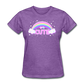 Rainbow Cute Magic Women's T-Shirt - purple heather
