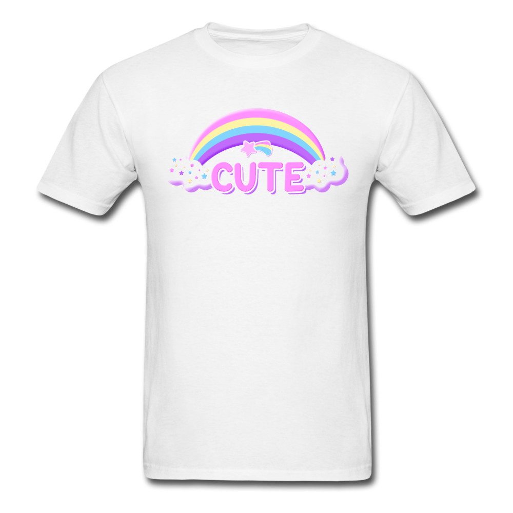 Rainbow Cute Magic Unisex Classic T-Shirt - white