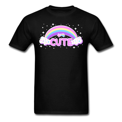 Rainbow Cute Magic Unisex Classic T-Shirt - black