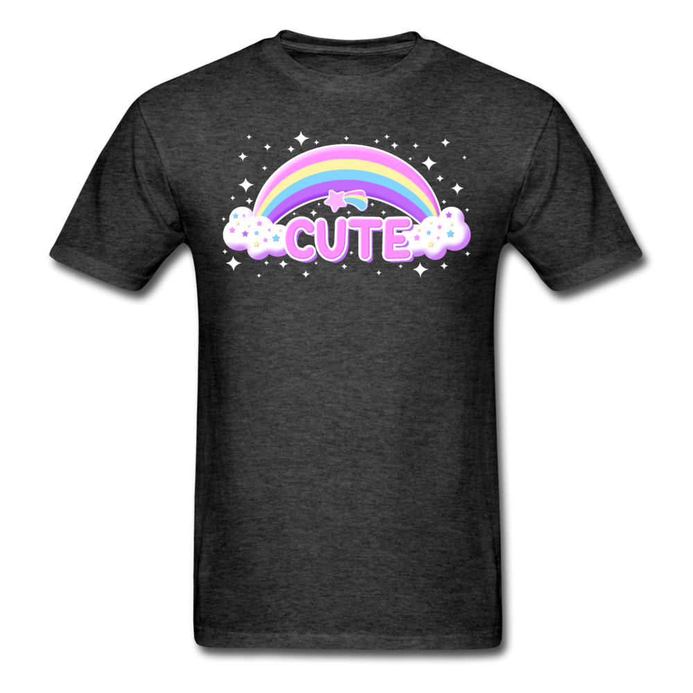 Rainbow Cute Magic Unisex Classic T-Shirt - heather black