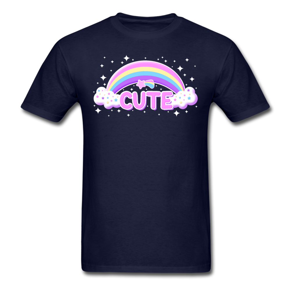 Rainbow Cute Magic Unisex Classic T-Shirt - navy