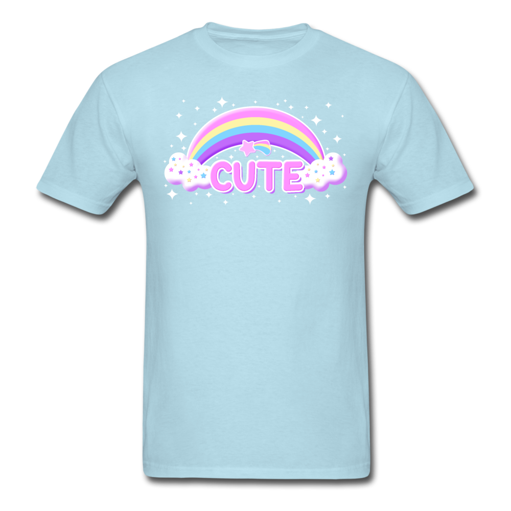 Rainbow Cute Magic Unisex Classic T-Shirt - powder blue
