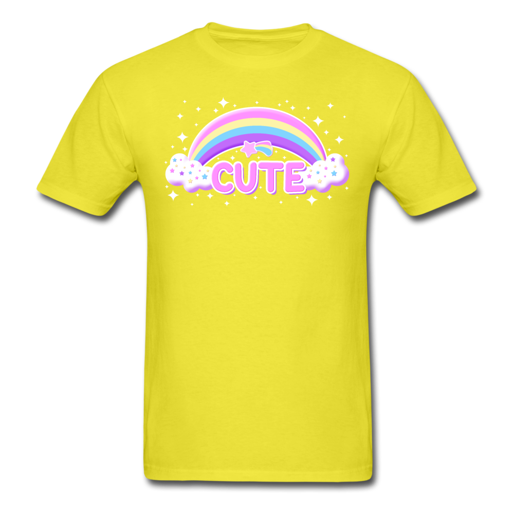 Rainbow Cute Magic Unisex Classic T-Shirt - yellow