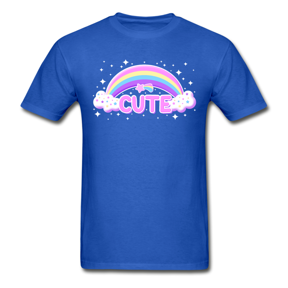 Rainbow Cute Magic Ultra Cotton Unisex Adult T-Shirt - royal blue