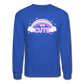 Rainbow Cute Magic Unisex Crewneck Sweatshirt - royal blue